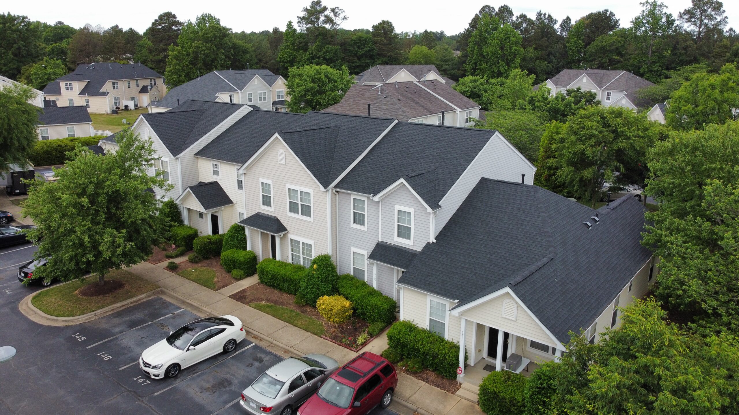 The shingle master luxurious raleigh townhome community