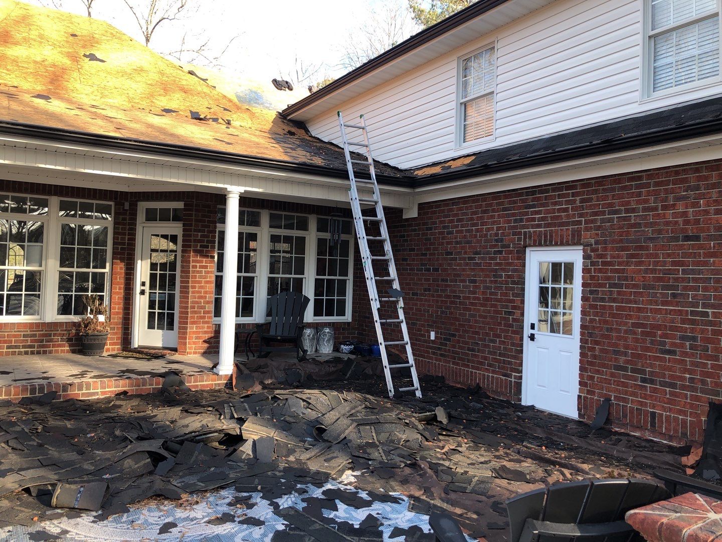 the shingle master roof replacement in zebulon