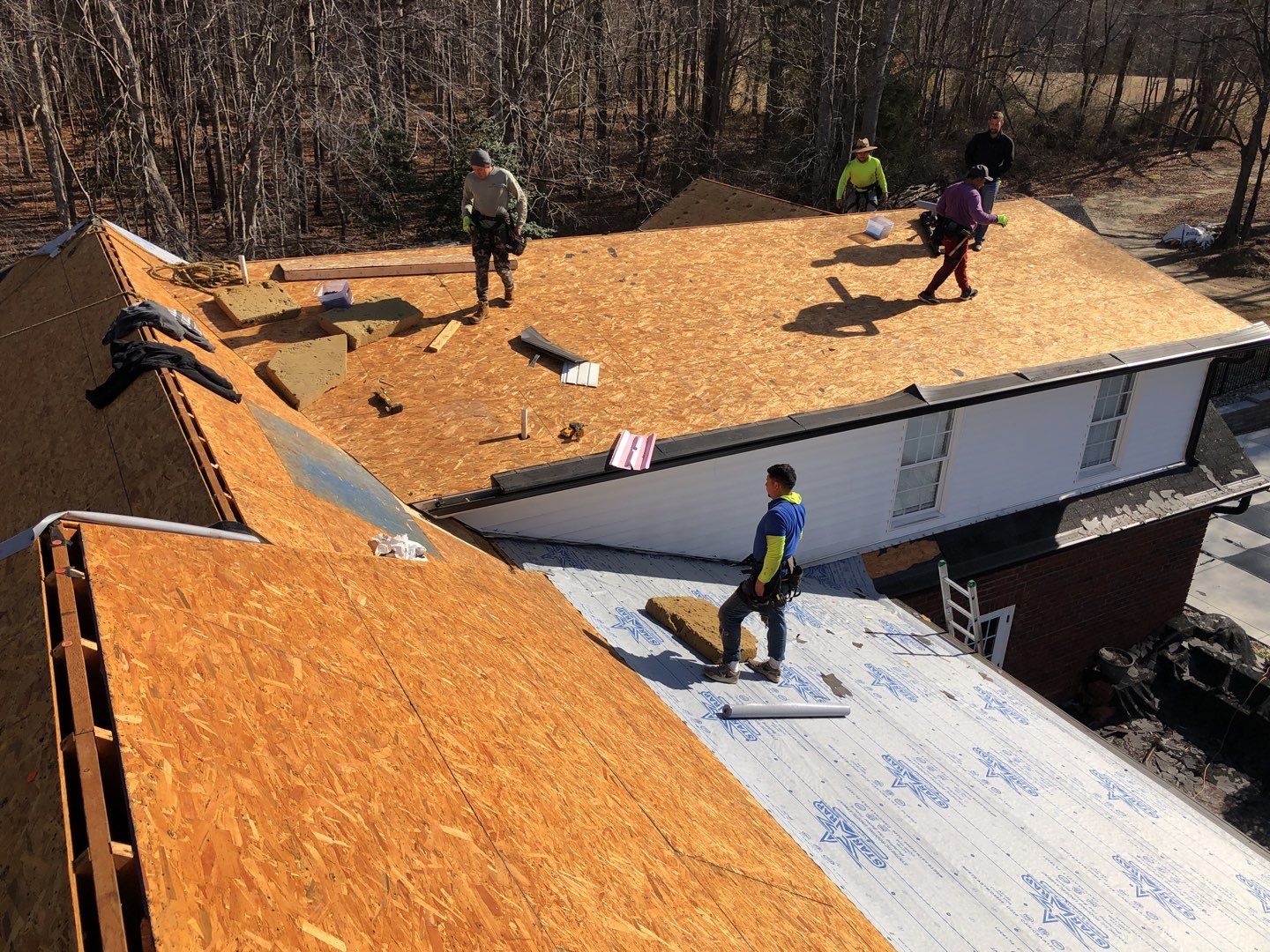 the shingle master roof replacement in zebulon
