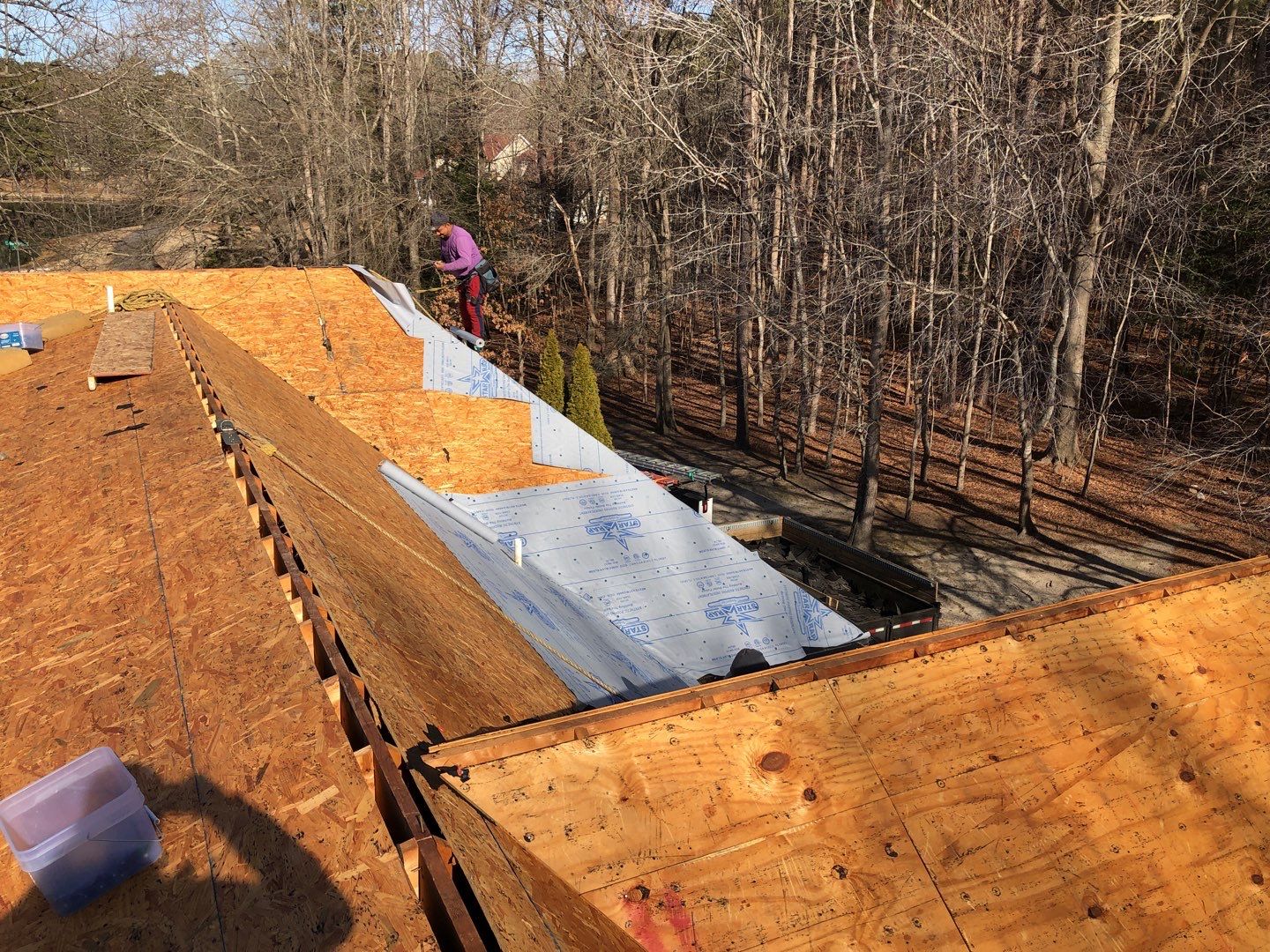 the shingle master roof replacement in zebulon