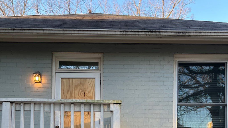 Shingle Master Roof Replacement Youth Shelter Before
