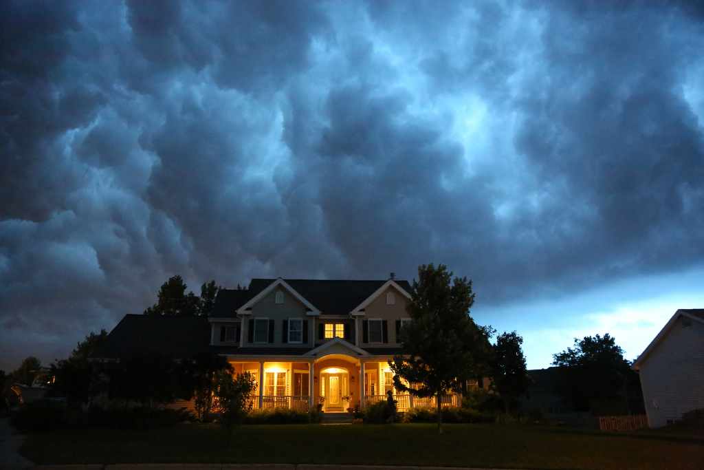 Does insurance cover storm damage to a roof?