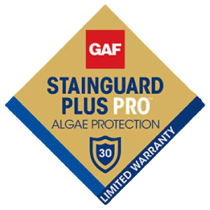 GAF StainGuard Plus Pro Logo