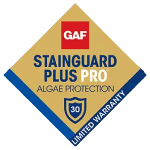 GAF StainGuard Plus Pro Logo